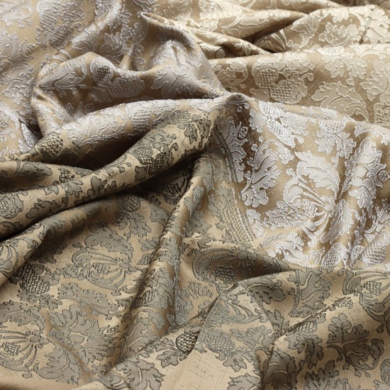  Panel V-70 Damask Wholesale Jacquard Background Curtain Fabrics Living Room and Bedroom Curtains 10 Models  300x300 cm 100% Polyester